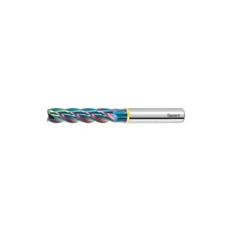 Garant Master Alu Solid Carbide Torus End Mill, for Aluminum, DLC Coated, 8/1.0 mm 206264 8/1,0